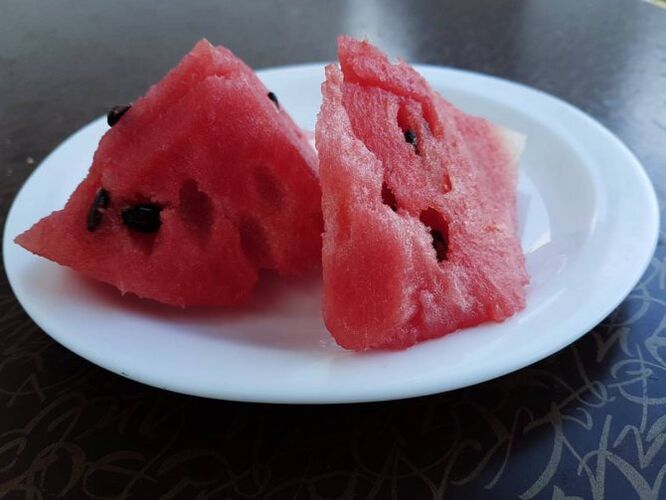 Fordeler med vannmelon for vekttap